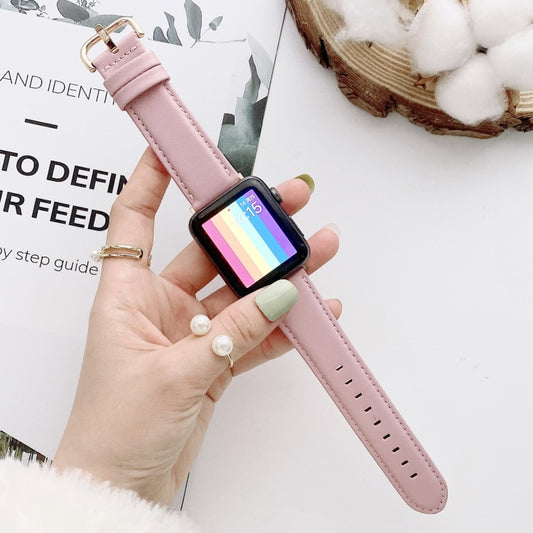 D Character Buckle Smooth Texture Replacement Watchbands For Apple Watch Series 6 & SE & 5 & 4 44mm / 3 & 2 & 1 42mm