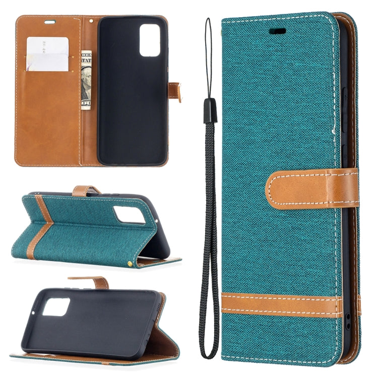 Color Matching Denim Texture Horizontal Flip Leather Case with Holder & Card Slots & Wallet & Lanyard, For Nokia 5.4, For Samsung Galaxy A02s (EU Version)