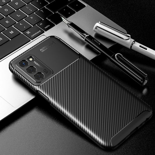 Carbon Fiber Texture Shockproof TPU Case, For Samsung Galaxy A02, For OPPO A55 5G, For vivo X60 Pro+, For Motorola Moto G Stylus (2021), For Motorola Moto G Stylus (2021)