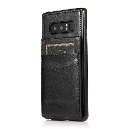 Solid Color PC + TPU Protective Case with Holder & Card Slots, For Samsung Galaxy Note 8, For Samsung Galaxy Note9, For Samsung Galaxy Note10, For Samsung Galaxy Note20, For Samsung Galaxy Note20 Ultra, For Samsung Galaxy S8 Plus, For Samsung Galaxy S9...