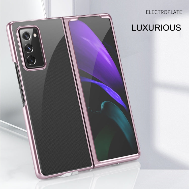 Ultra-thin Electroplated Transparent Folding Case, For Samsung Galaxy Z Fold2 5G, For Samsung Galaxy Z Flip 5G / 4G, For Samsung Galaxy Fold 5G / Fold 4G