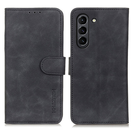 KHAZNEH Retro Texture PU + TPU Horizontal Flip Leather Case with Holder & Card Slots & Wallet, For Samsung Galaxy S21 FE