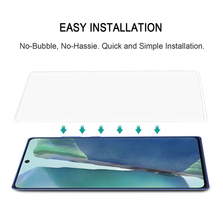 25 PCS 3D Curved Edge Full Screen Tempered Glass Film, For Samsung Galaxy Note20 Ultra (25pcs), For Samsung Galaxy Note20 (25 PCS)