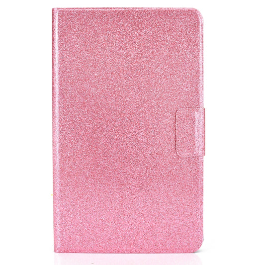 Glitter Horizontal Flip Leather Case with Holder & Card Slots, For Samsung Galaxy Tab A7 Lite T220