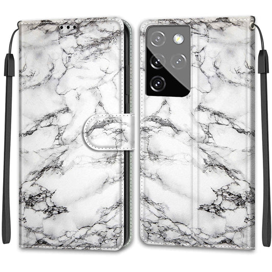 Voltage Colored Drawing Magnetic Clasp Horizontal Flip PU Leather Case with Holder & Card Slots, For Samsung Galaxy S21 Ultra 5G, For Samsung Galaxy S21+ 5G