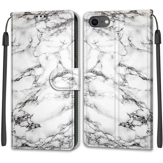 Voltage Colored Drawing Magnetic Clasp Horizontal Flip PU Leather Case with Holder & Card Slots, For iPhone SE 2022 / SE 2020 / 8 / 7, For iPhone XR