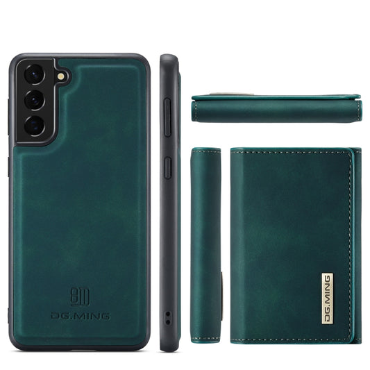 DG.MING M1 Series 3-Fold Multi Card Wallet Back Cover Shockproof Case with Holder Function, For Samsung Galaxy A12 5G, For Samsung Galaxy A21s, For Samsung Galaxy A22 5G, For Samsung Galaxy S21, For Samsung Galaxy S21 FE, For Samsung Galaxy S21+