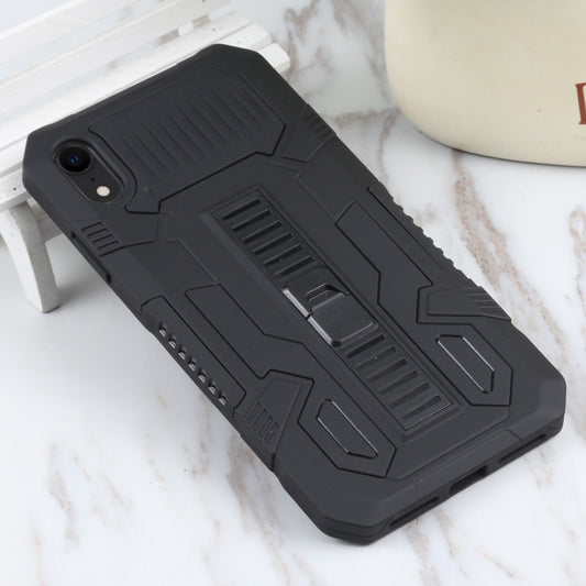 Vanguard Warrior All Inclusive Double-color Shockproof TPU + PC Protective Case with Holder, For iPhone X / XS, For iPhone XR, For iPhone XS Max