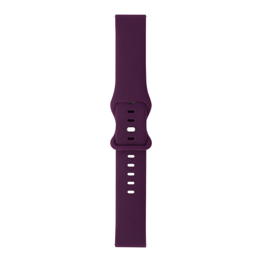 8-buckle Silicone Replacement Strap Watchband, For Samsung Galaxy Watch 3 41mm, For Samsung Galaxy Watch 3 45mm, For Samsung Galaxy Watch 42mm, For Samsung Galaxy Watch 46mm
