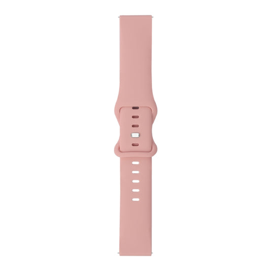 8-buckle Silicone Replacement Strap Watchband, For Samsung Galaxy Watch Active, For Huawei Watch GT 2 42mm, For Huawei Watch GT 2 46mm, For Huawei Watch GT 2e 46mm
