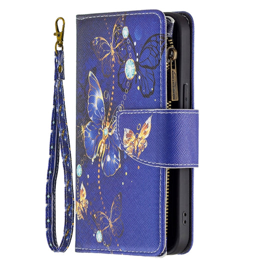 Colored Drawing Pattern Zipper Horizontal Flip Leather Case with Holder & Card Slots & Wallet, For iPhone 13 mini, For iPhone 13, For iPhone 13 Pro, For iPhone 13 Pro Max