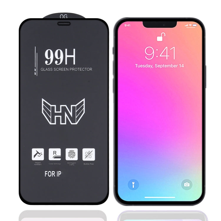 For iPhone 17e / 16e / 13 / 13 Pro High Aluminum Large Arc Full Screen Tempered Glass Film, For iPhone 13 mini (1 PC), For iPhone 16e / 13 / 13 Pro (1 PC), For iPhone 13 Pro Max (1 PC)