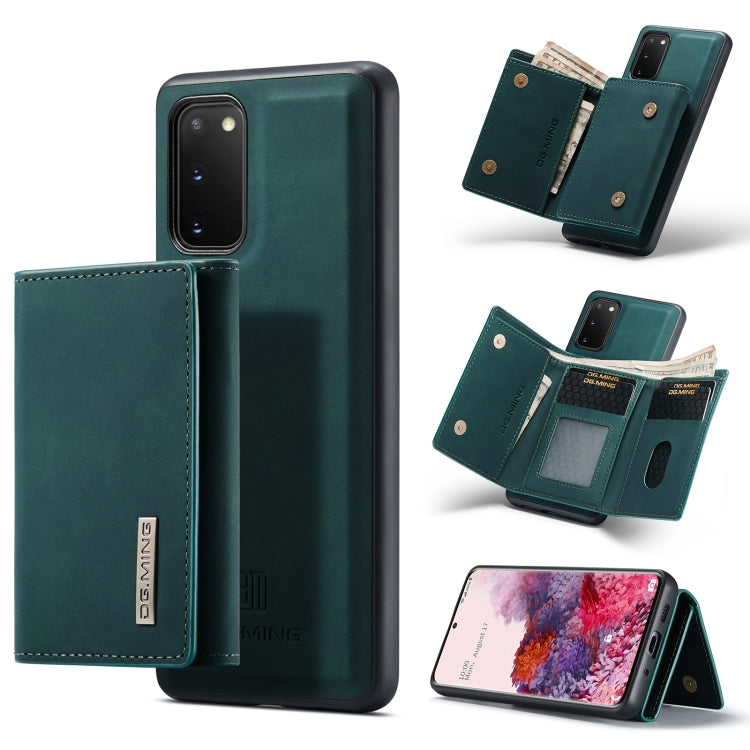 DG.MING M1 Series 3-Fold Multi Card Wallet Back Cover Shockproof Case with Holder Function, For Samsung Galaxy A71, For Samsung Galaxy A51, For Samsung Galaxy S20