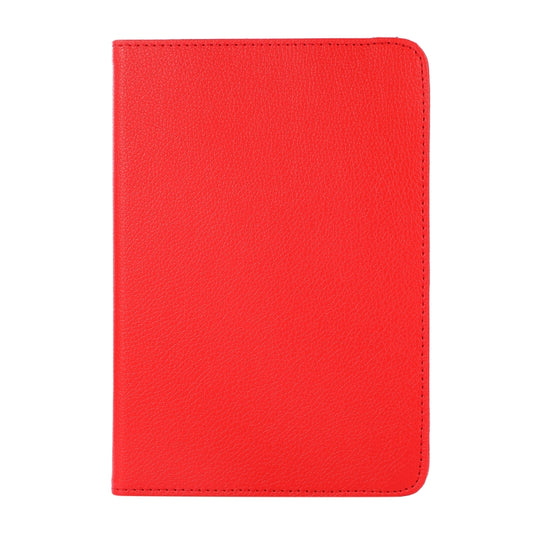 360 Degree Rotation Litchi Texture Flip Leather Case with Holder, For iPad mini 6 / mini 2024