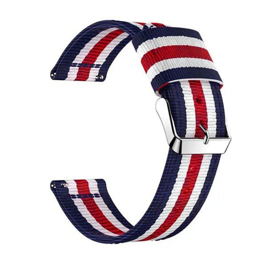For Samsung Galaxy Watch4 40/44mm & Watch4 Classic 42/46mm Split Nylon Replacement Strap Watchband