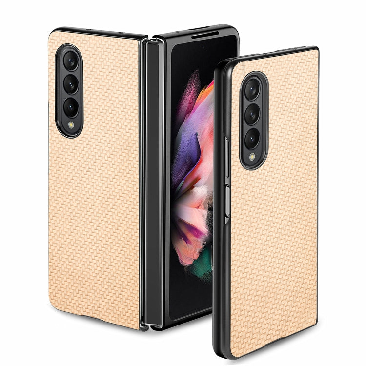Cross Pattern Slim PC Protective Case, For Samsung Galaxy Z Flip3 5G, For Samsung Galaxy Z Fold3 5G
