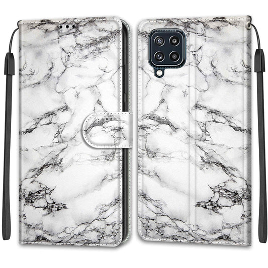 Voltage Coloured Drawing Magnetic Clasp Horizontal Flip PU Leather Case with Holder & Card Slots, For Samsung Galaxy M32 4G / F22, For ZTE Blade A7s 2020