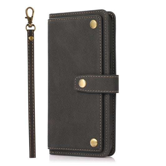 PU + TPU Horizontal Flip Leather Case with Holder & Card Slot & Wallet & Lanyard, For iPhone 13 Pro, For iPhone 13 Pro Max