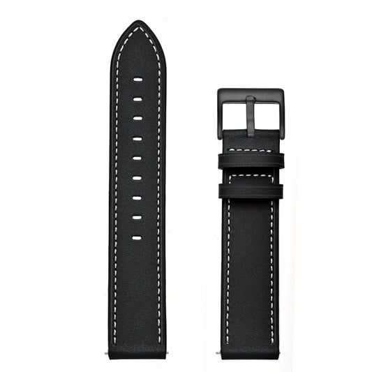 Leather Replacement Strap Watchband, For Samsung Galaxy Watch 3 41mm, For Samsung Galaxy Watch 3 45mm, For Samsung Galaxy Watch 42mm, For Samsung Galaxy Watch 46mm