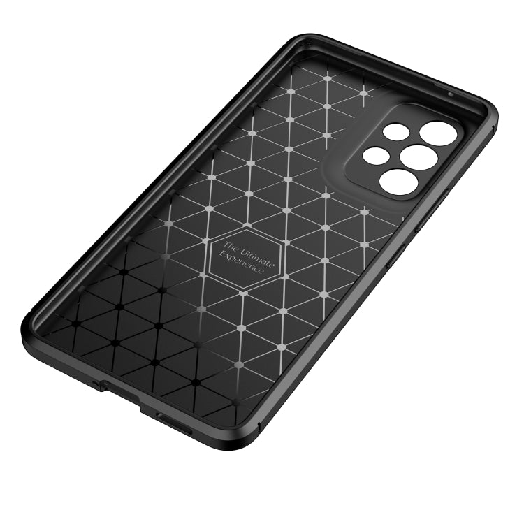 Carbon Fiber Texture Shockproof TPU Phone Case, For Samsung Galaxy A33 5G, For Samsung Galaxy A53 5G
