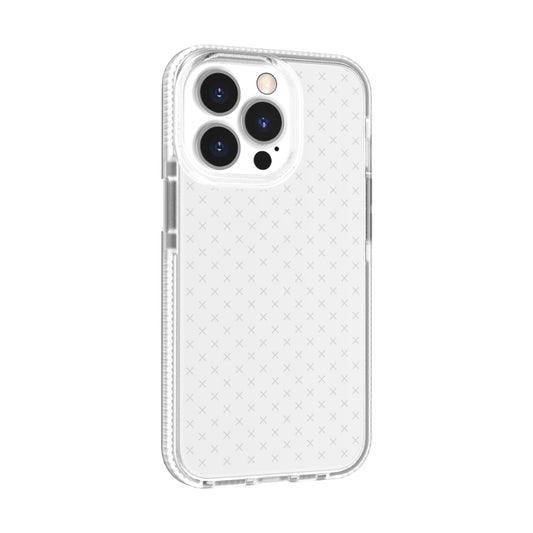 Grid Pattern Shockproof Transparent TPU Phone Case, For iPhone 13 Pro Max, For iPhone 13 Pro, For iPhone 13, For iPhone 13 mini