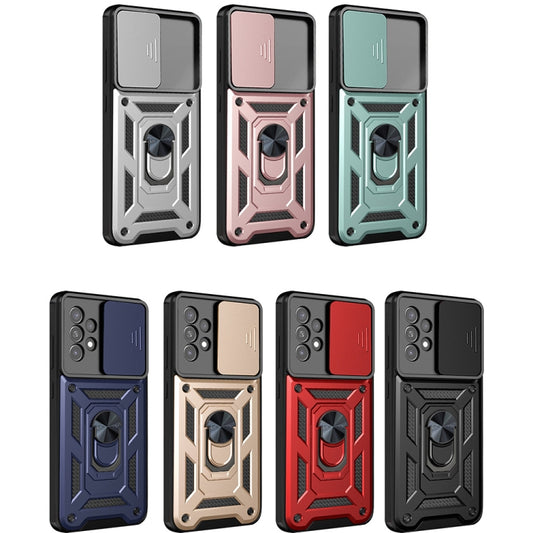 Sliding Camera Design TPU + PC Phone Case, For Samsung Galaxy A03s EU Version, For Samsung Galaxy A03s US Version, For Samsung Galaxy A33 5G, For Xiaomi Redmi Note 10 Pro 5G