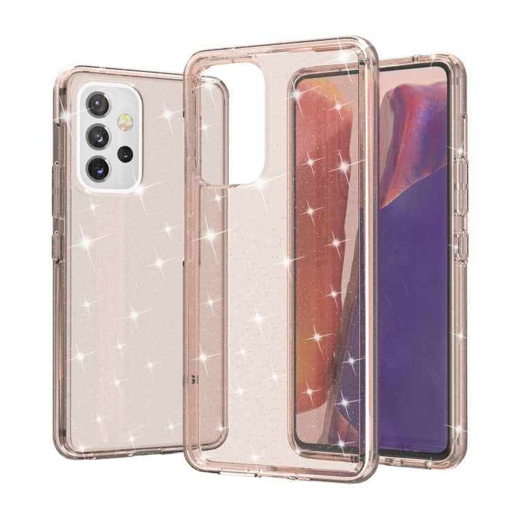 Shockproof Terminator Style Glitter Powder Protective Phone Case, For Samsung Galaxy A33 5G, For Samsung Galaxy A03s 166mm US Version, For Samsung Galaxy A13 5G, For Samsung Galaxy A53 5G