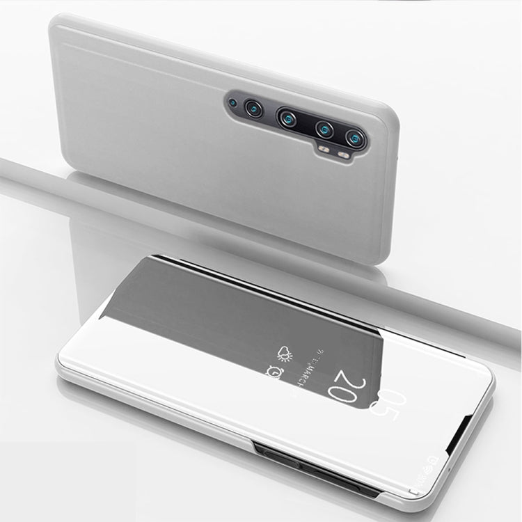 Plated Mirror Horizontal Flip Leather Case with Holder, For Galaxy S20+, For Galaxy S20 Ultra, For Galaxy S20, For Xiaomi Mi Note10 / Note 10 Pro