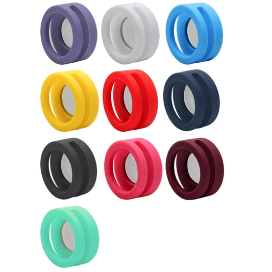 Pet Collar Anti-scratch Shockproof Silicone Case For AirTag 2nd Gen / AirTag 1st Gen, 35.9x35.9x19.2mm, 34.1x34.1x18.2mm, 34.1x34.1x17.2mm