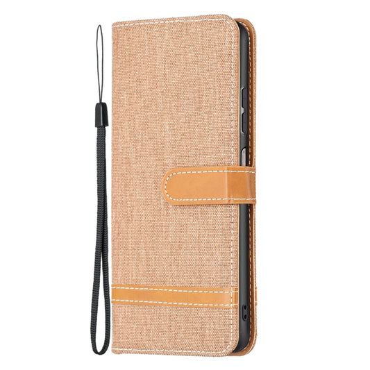 Color Matching Denim Texture Leather Phone Case, For Samsung Galaxy A13 4G, For Samsung Galaxy A33 5G, For Samsung Galaxy A73 5G, For Xiaomi 12