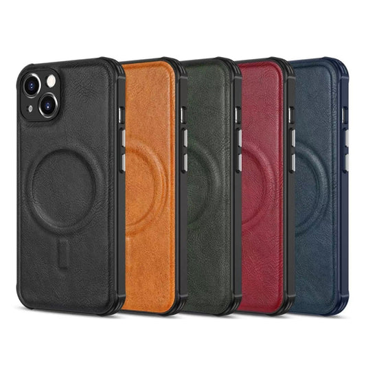 Crazy Horse Cowhide Leather Magnetic Phone Case, For iPhone 13 mini, For iPhone 13, For iPhone 13 Pro, For iPhone 13 Pro Max, For iPhone 12, For iPhone 12 Pro, For iPhone 12 Pro Max, For iPhone 11, For iPhone 11 Pro, For iPhone 11 Pro Max