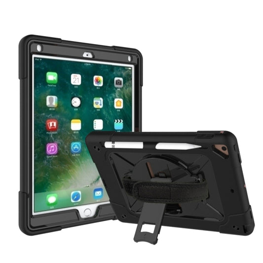 Contrast Color Silicone + PC Combination Case with Holder, For Galaxy Tab A 8.0 (2019) T290, For Galaxy Tab A 10.1 (2019) T510, For iPad 9.7, For iPad 10.2, For iPad Mini 5 / 4