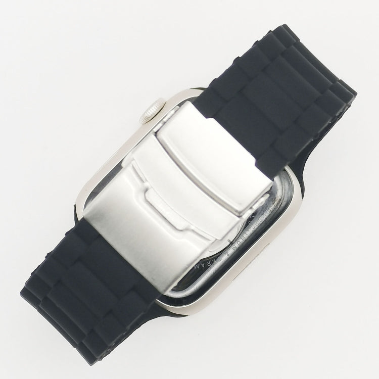 Three Beads Watchband For Apple Watch Series, 7 41mm / 6&SE&5&4 40mm / 3&2&1 38mm, 7 45mm / 6&SE&5&4 44mm / 3&2&1 42mm