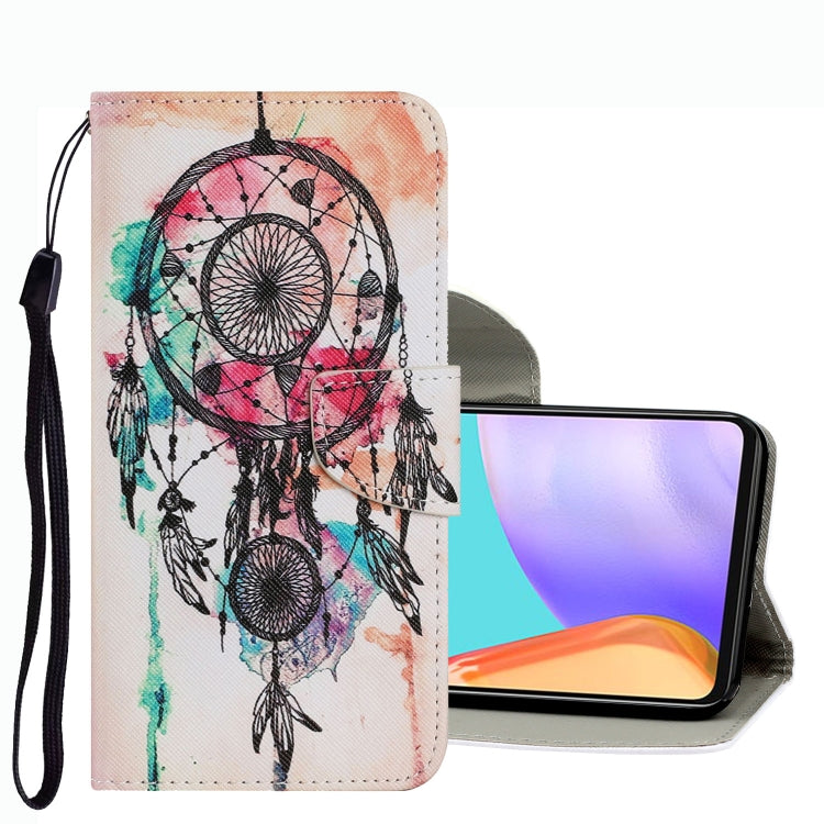 Coloured Drawing Pattern Leather Phone Case, For Samsung Galaxy A33, For Samsung Galaxy A42 5G, For Samsung Galaxy A53