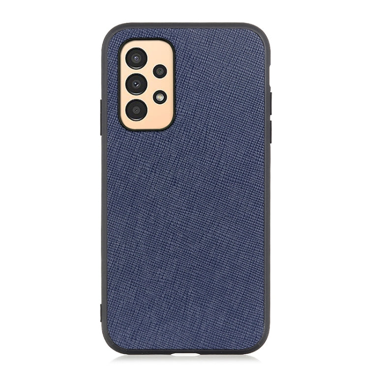 Cross Texture Genuine Leather Phone Case, For Samsung Galaxy A13 4G, For Samsung Galaxy M23 / F23 5G