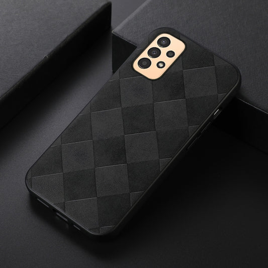 Weave Plaid PU Phone Case, For vivo iQOO Neo6, For Xiaomi 12 Lite, For Samsung Galaxy A13 4G, For Samsung Galaxy M23 / F23 5G