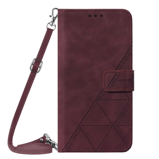 Crossbody 3D Embossed Flip Leather Phone Case, For Itel P37/Vision 2S/P651L, For Nokia G21/G11, For Motorola Moto G 5G 2022, For OnePlus Nord CE 2 5G, For Motorola Moto G Stylus 4G 2022, For OPPO A57 5G 2022, For Motorola Moto G52, For OPPO Realme C31 4G