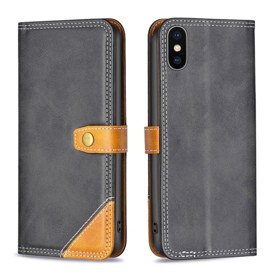Color Matching Double Sewing Thread Leather Case, For iPhone X / XS, For iPhone XR, For iPhone XS Max, For iPhone SE 2022 / 2020 / 7 / 8, For iPhone 7 Plus / 8 Plus