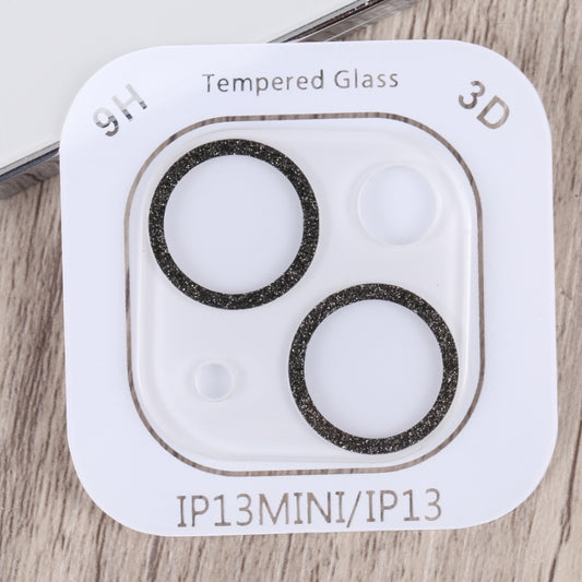 Glitter Ring Tempered Glass Camera Lens Film, For iPhone 13, For iPhone 13 Pro / 13 Pro Max, For iPhone 12 mini / 11, For iPhone 12 Pro, For iPhone 11 Pro / 11 Pro Max