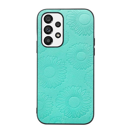 Sunflower Pattern PU+TPU+PC Shockproof Phone Case, For Samsung Galaxy A13 4G, For Samsung Galaxy A23 4G, For Samsung Galaxy A33 5G, For Samsung Galaxy A53 5G, For Samsung Galaxy A73 5G