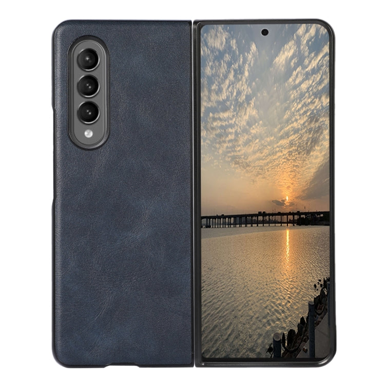 Cowhide Texture PU Phone Case, For Samsung Galaxy Z Fold4
