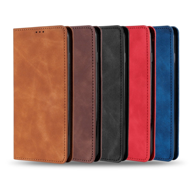 Skin Feel Magnetic Horizontal Flip Leather Phone Case, For Samsung Galaxy A03 EU Edition 166mm, For Samsung Galaxy A23 5G, For Samsung Galaxy M33 5G, For Samsung Galaxy M53 5G, For OnePlus ACE/10R, For OnePlus Nord CE 2 5G