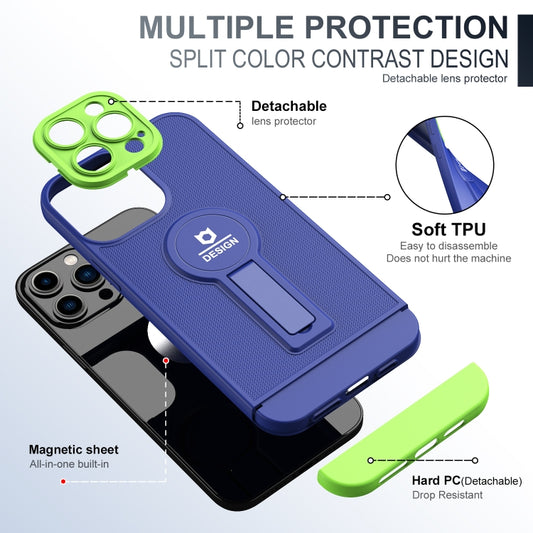 Small Tail Holder TPU+PC Phone Case, For iPhone 13, For iPhone 13 Pro, For iPhone 13 Pro Max, For iPhone 12, For iPhone 12 Pro, For iPhone 12 Pro Max, For iPhone 11, For iPhone 11 Pro, For iPhone 11 Pro Max