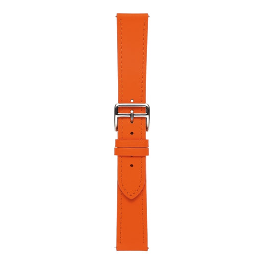 Plain Weave Genuine Leather Watch Band, For Samsung Galaxy Watch4 20mm, For Huawei Watch GT 3 Pro 22mm