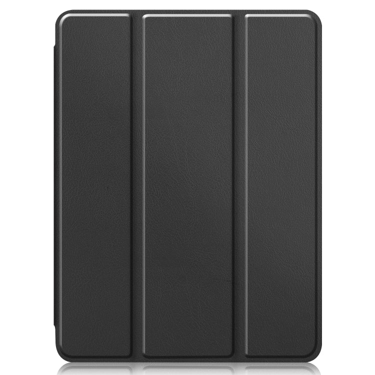 Custer Texture 3-Fold Smart TPU Leather Tablet Case, For iPad Pro 12.9 2022/2021/2020