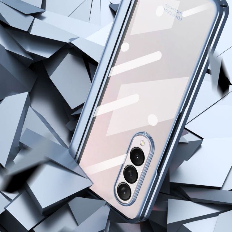Full Body Electroplating Hinge Phone Case, For Samsung Galaxy Z Fold4