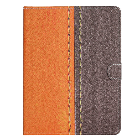Stitching Solid Color Leather Tablet Case, For 7 inch Tablet, For 8 inch Tablet, For 10 inch Tablet, For Samsung Galaxy Tab S6 Lite P610, For Huawei MatePad T8, For Huawei MatePad T10s