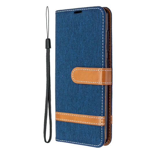 Color Matching Denim Texture Horizontal Flip Leather Case with Holder & Card Slots & Wallet & Lanyard, For Nokia 2.3, For Galaxy A41, For Galaxy A70e