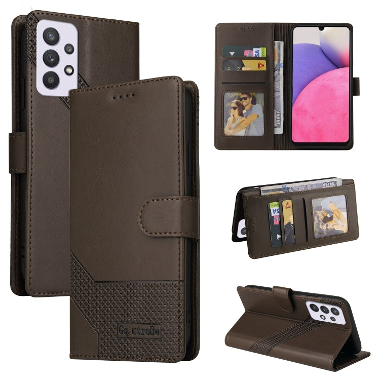 GQUTROBE Skin Feel Magnetic Leather Phone Case, For Samsung Galaxy A71 5G, For Samsung Galaxy A72 5G / 4G, For Samsung Galaxy A82 5G, For Samsung Galaxy A33 5G