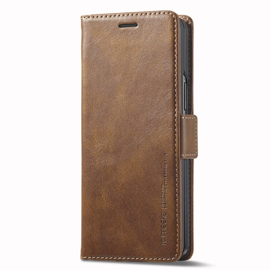 LC.IMEEKE RFID Anti-theft Leather Phone Case, For Samsung Galaxy Z Fold4 5G, For Samsung Galaxy Z Fold3 5G, For Samsung Galaxy Z Flip4 5G, For Samsung Galaxy Z Flip3 5G
